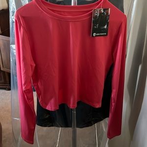 NWT! Born Primitive crop top long sleeve workout top.